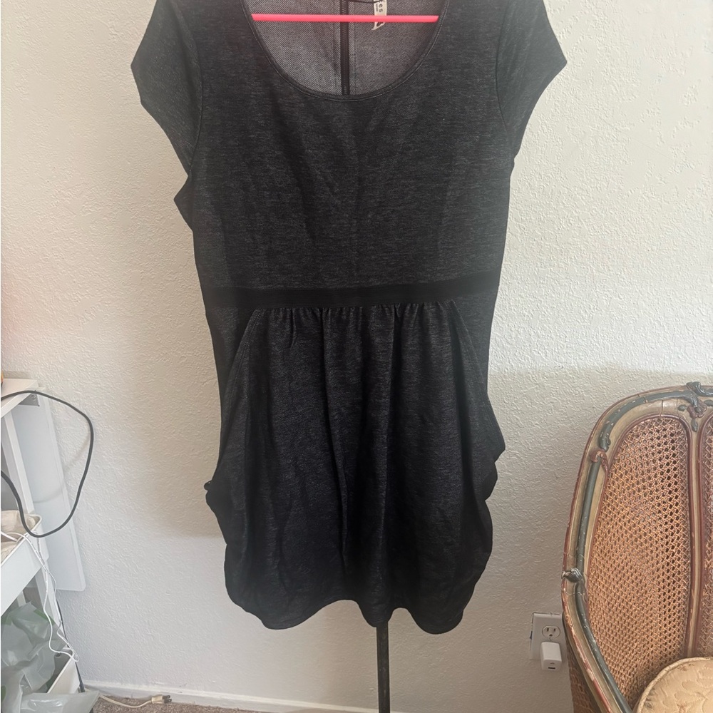 Kensie Charcoal Gray Dress